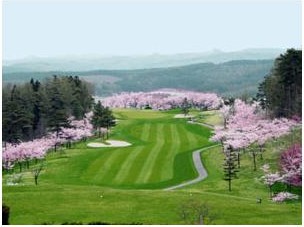 ニュー軽米カントリークラブのコース風景