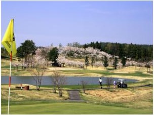 ニュー軽米カントリークラブのコース風景
