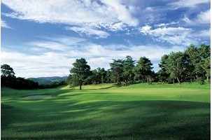 千刈カンツリー倶楽部のコース風景