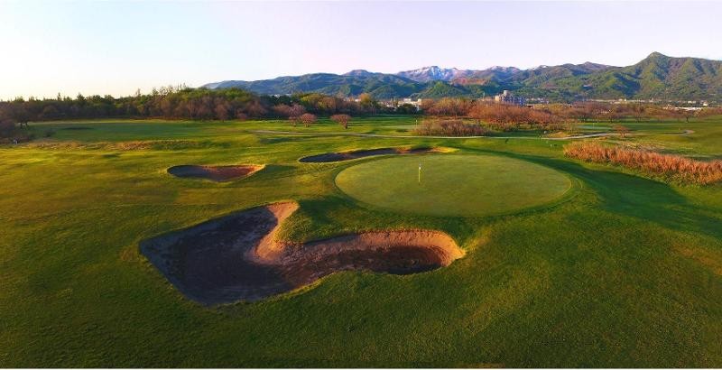 小樽カントリー倶楽部　旧コースのコース風景