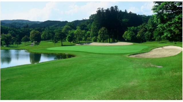 笠間カントリークラブ　【ＰＧＭ】のコース風景