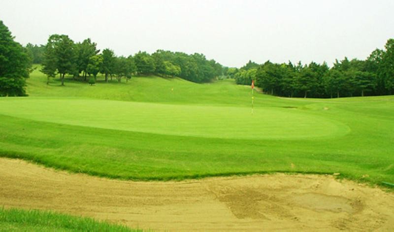 白帆カントリークラブのコース風景