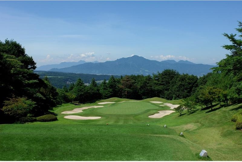 初穂カントリークラブのコース全景