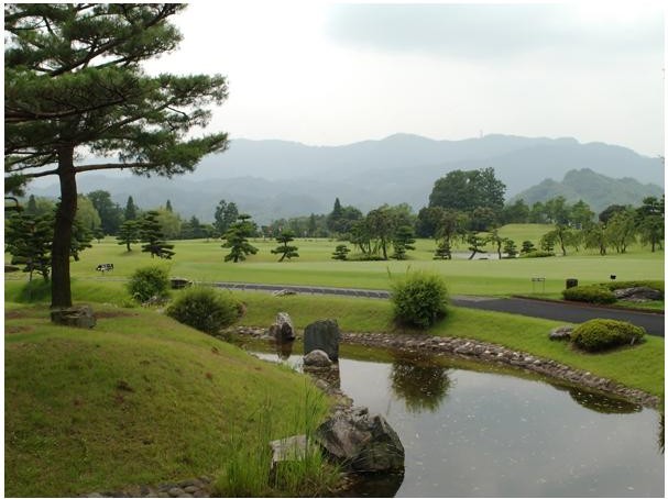 平成倶楽部鉢形城コースのコース風景