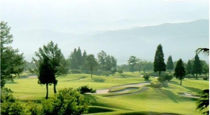 妙高カントリークラブのコース全景