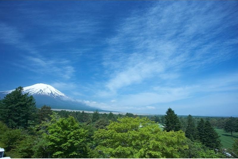 富士ゴルフコースのコース風景