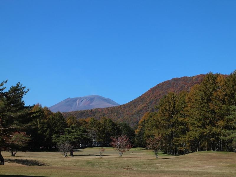 晴山ゴルフ場のフェアウェイ