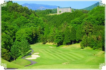 明智ゴルフ倶楽部 ひるかわゴルフ場のコース風景