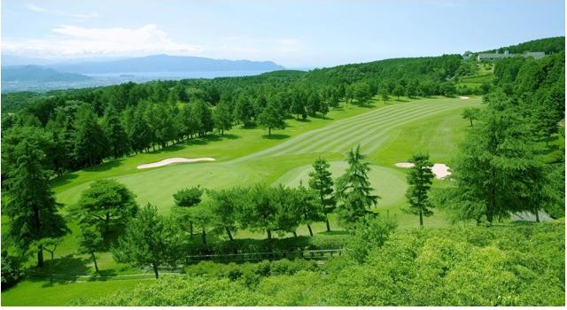 沼津ゴルフクラブのコース風景