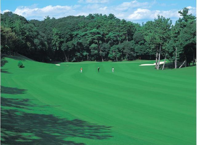 浜松カントリークラブのコース風景