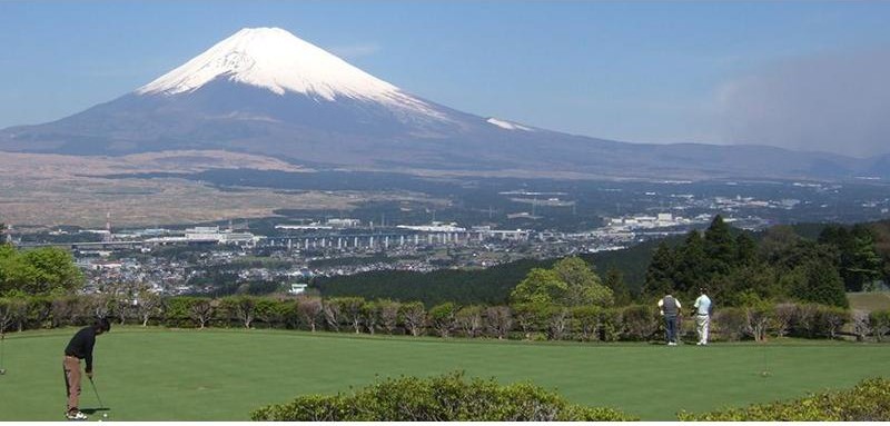 裾野カンツリー倶楽部のコース風景