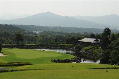 三河カントリークラブのコース全景