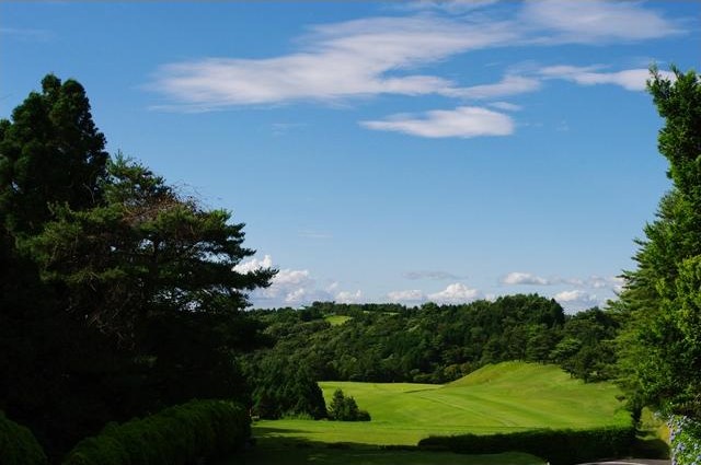 茨木高原カンツリー倶楽部のコース風景