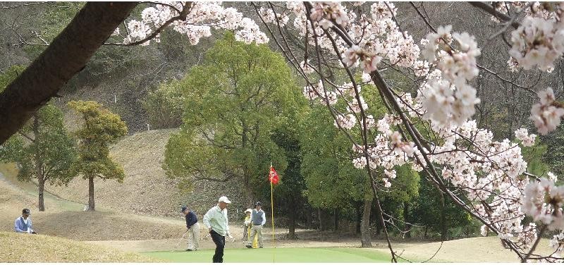 シプレカントリークラブのコース風景