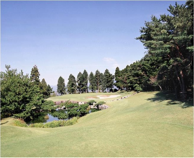 熊本空港カントリークラブのコース風景