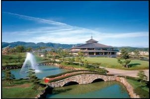 表蔵王国際ゴルフクラブのコース風景