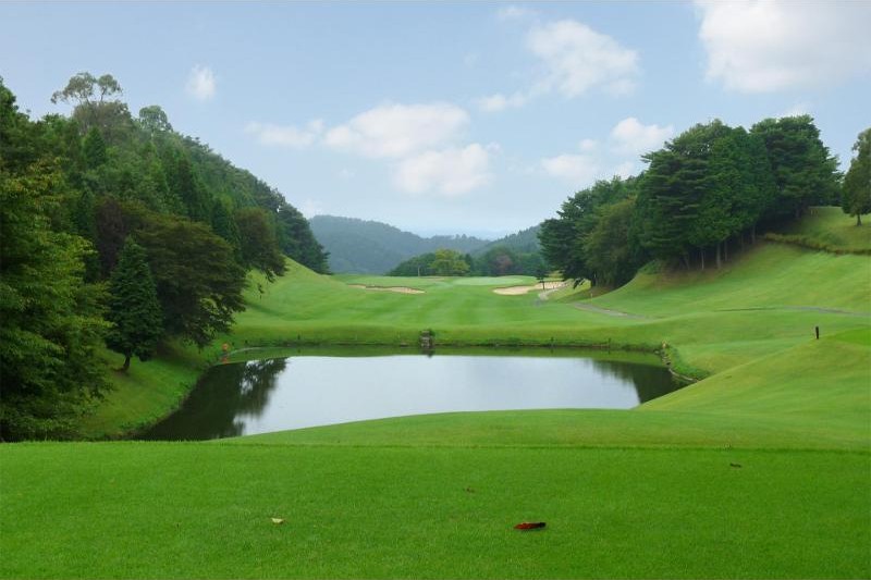 日立高鈴ゴルフ倶楽部のコース風景