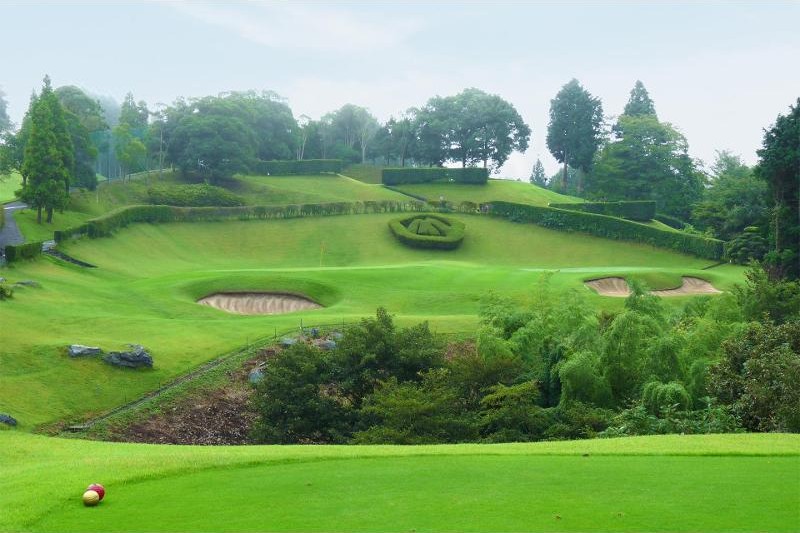 日立高鈴ゴルフ倶楽部のコース風景