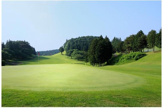矢板カントリークラブのコース風景