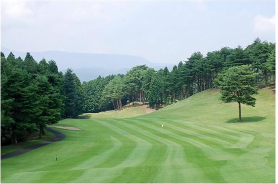 矢板カントリークラブのコース風景