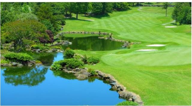 ＰＧＭ富岡カントリークラブ　サウスコース　【ＰＧＭ】のコース風景