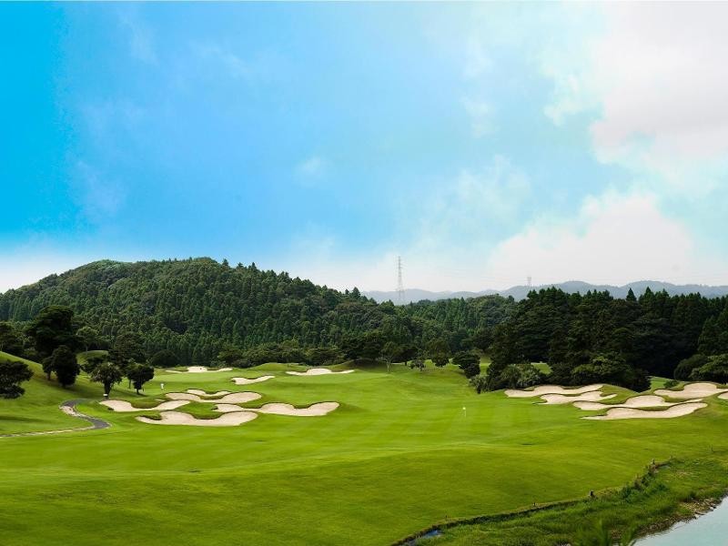 勝浦ゴルフ倶楽部のコース風景