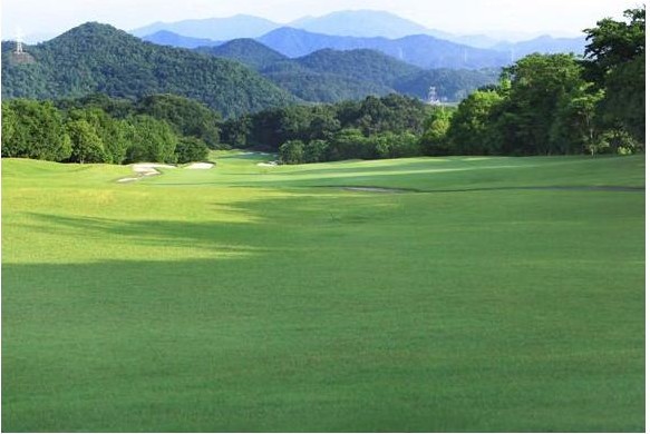 伊深の森カントリークラブのコース全景