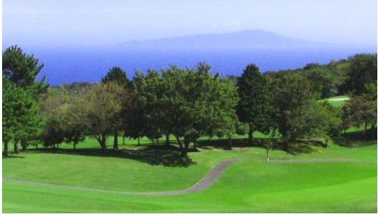 ゴールド川奈カントリークラブのコース風景