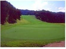 篠山ゴルフ倶楽部のコース風景