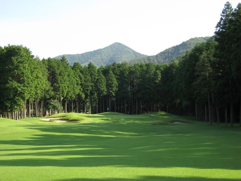 妙見富士カントリークラブのコース風景